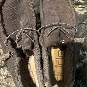 Hey Dude Corduroy Shoes in Gray